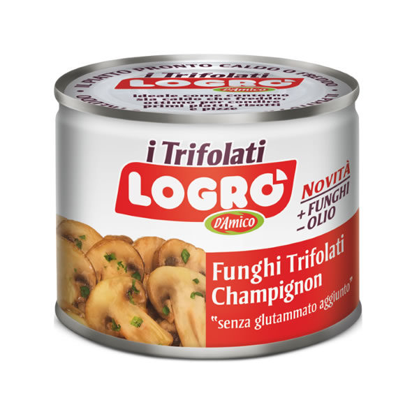 Alimentari Buonconsiglio LOGRO' FUNGHI TRIFOLATI CHAMPIGNON GR. 180