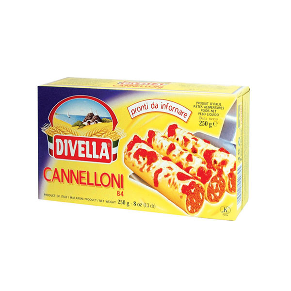 Alimentari Buonconsiglio DIVELLA CANNELLONI DI SEMOLA GR.250