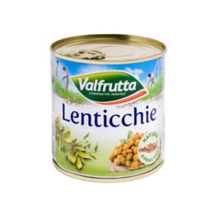 Alimentari Buonconsiglio VALFRUTTA LENTICCHIE 400 GR