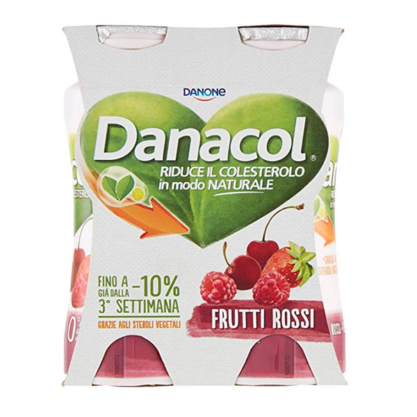 Alimentari Buonconsiglio DANACOL FRUTTI ROSSI 4 X 100 GR